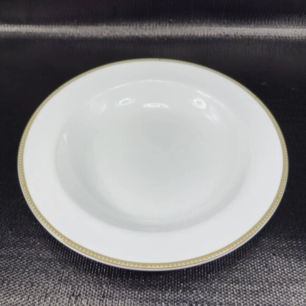 Fortessa Decorated Edges Deep Dish Bowl 9inch Porcelain Dishes Bowls Set 3 VTG‎